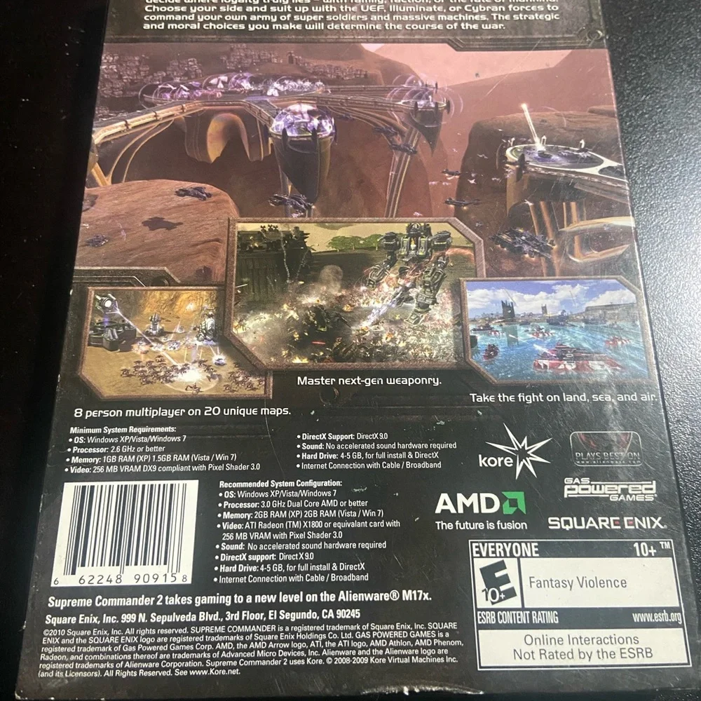 Supreme Commander 2 PC Game Brand New factory Sealed (B1)